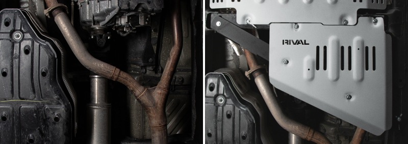 Toyota Tundra Skid Plate - Rival 4x4 - Aluminum Transfer Case - `21-`25